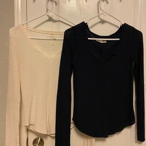 Knitted Long Sleeve Aeropostale Tops